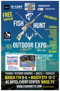 Fish Hunt Expo Flyer
